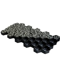 Kiesgitter Easygravel schwarz Paket 3,74m2