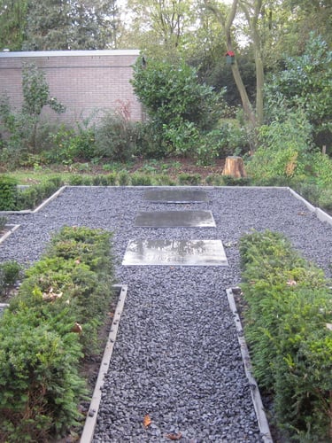 Gravier calcaire gris Ardennes concassé jardin paysagé