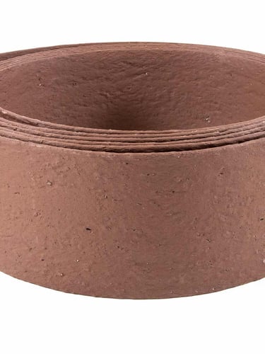 Multi-Edge ECO plastic lawn edging 20m lengte, 20cm high, colour brown