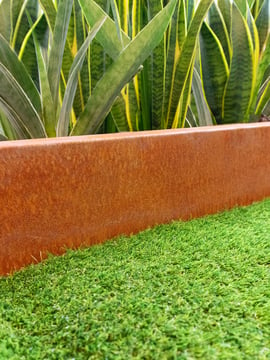 Multi-Edge PROFILE Corten Steel U-profile for kerbstones 15x6x5x149cm