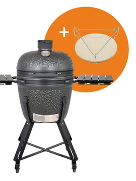 The Columbus Pro Line Large Q Kamado Complete